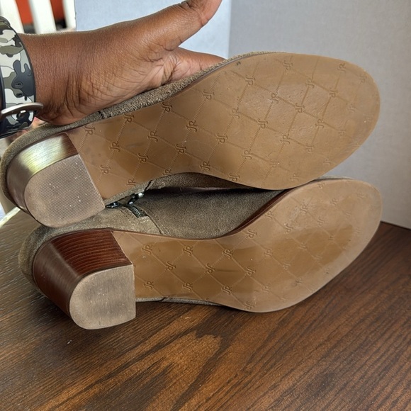 Jack Rogers Marianne suede ankle booties women’s size 10 - Picture 4 of 8